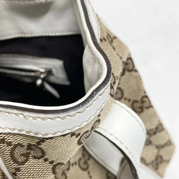 Authentic GUCCI Leather Shoulder Bag br488-112025 - Picture 8 of 14